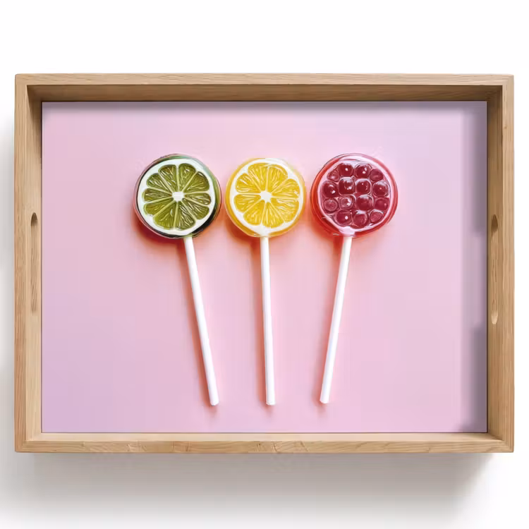 Lolly - Snoep - Citrus Dienblad Rechthoek middel -z3d_shopping