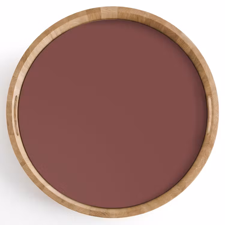 Muted - Raisin - Rood Dienblad Rond middel 914 -z3d_shopping