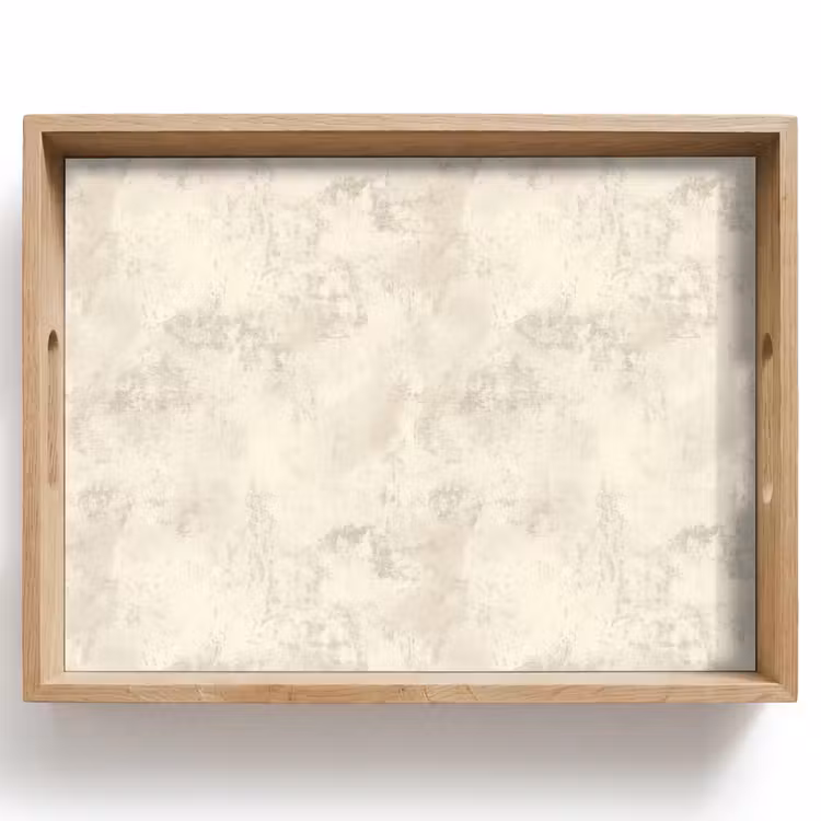 Patroon - Organisch - Beige Dienblad Rechthoek middel 911 -z3d_shopping