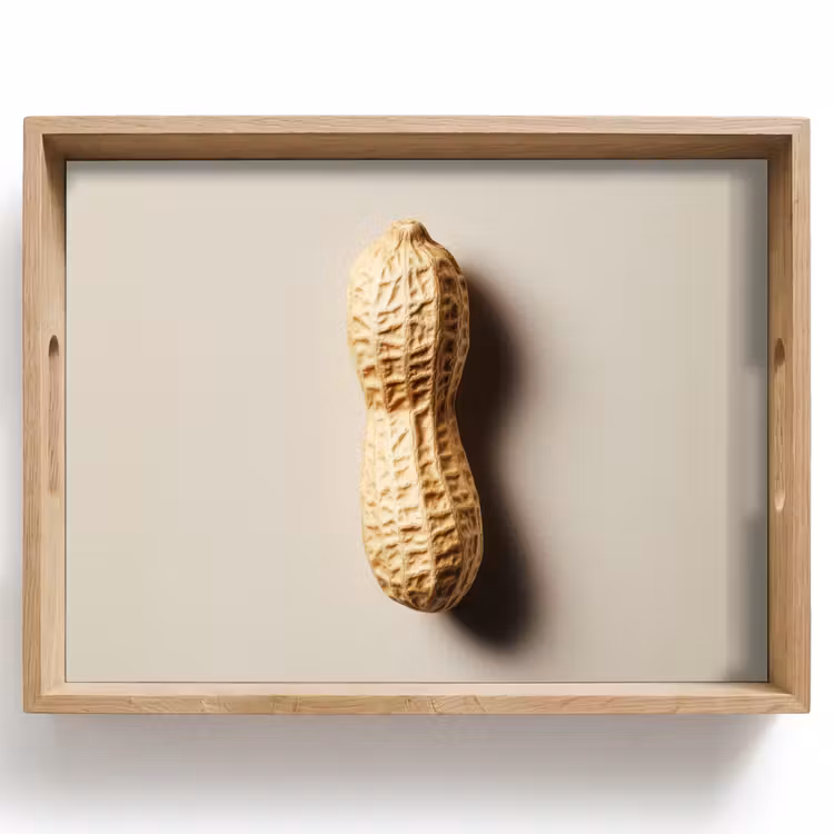 Pinda - Ruw - Beige Dienblad Rechthoek middel -z3d_shopping