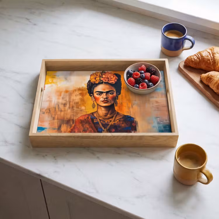 Portret - Sieraden - Schilderachtig Dienblad Rechthoek middel -sfeer2