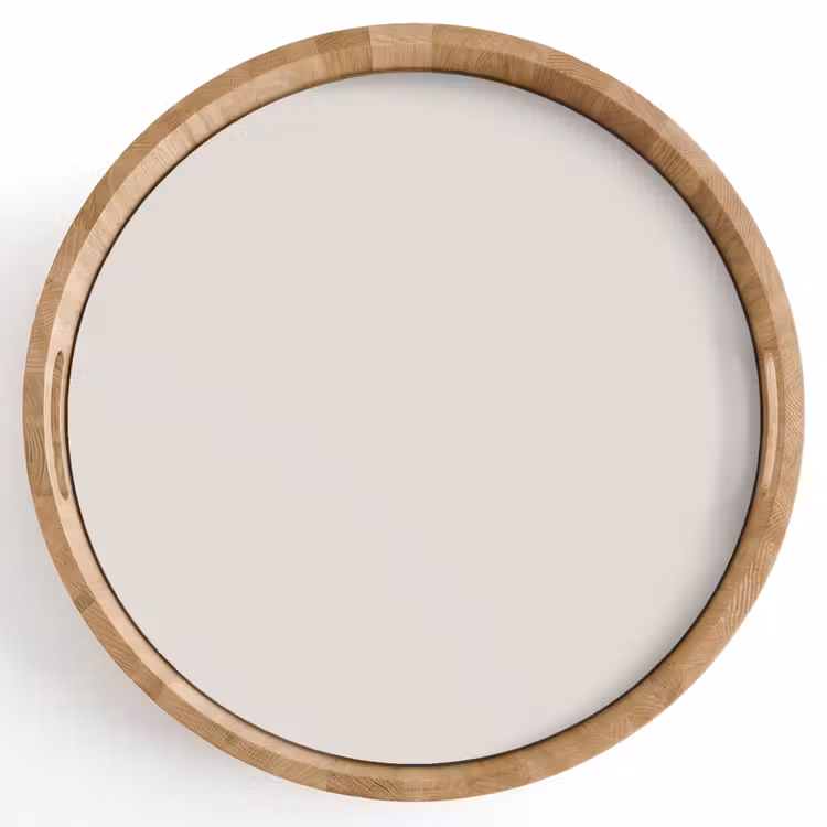 Silent - Sandstone - Grijs Dienblad Rond middel 914 -z3d_shopping