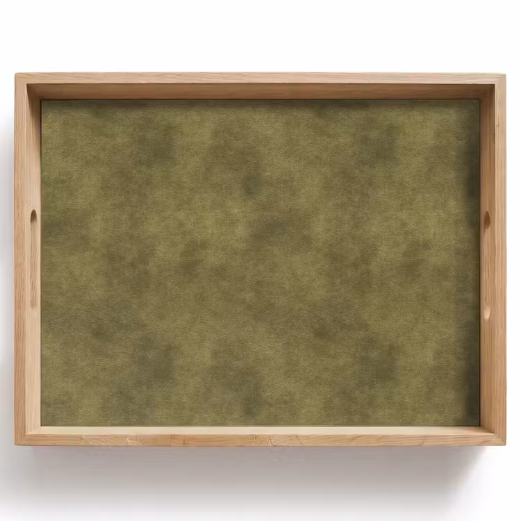Textuur - Abstract - Groen Dienblad Rechthoek middel 911 -z3d_shopping
