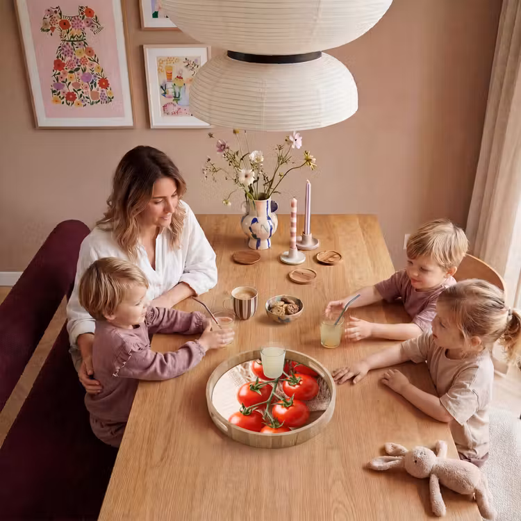 Tray - Tomatoes - Fresh - Food - Tomaten - Vers - Eten Dienblad Rond middel