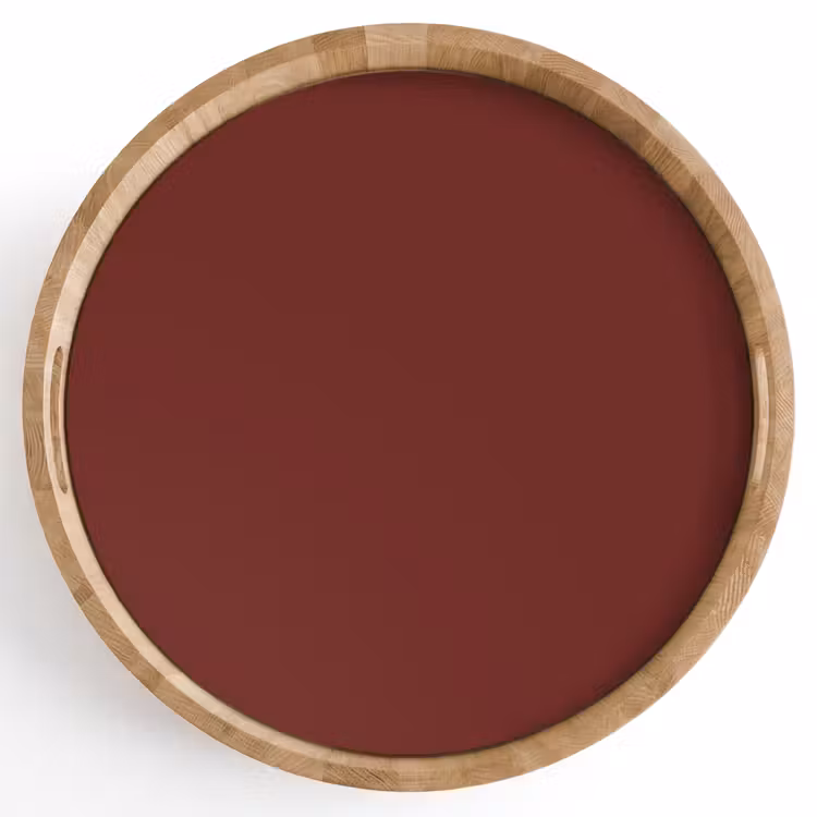 Valentine - Velvet - Rood Dienblad Rond middel 914 -z3d_shopping