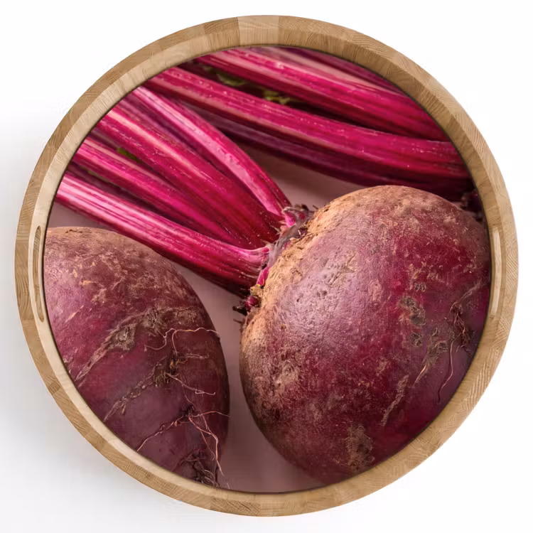 Tray - Vegetables - Red - Fresh - Groente - Rood - Vers Dienblad Rond middel