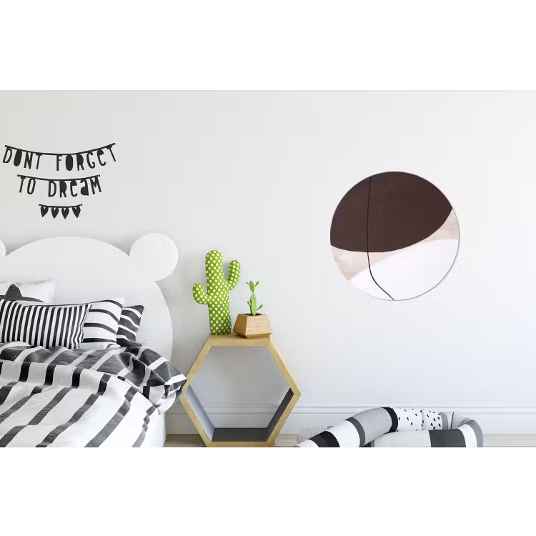 Wall circle - Aluminum - Abstract - Forms - Modern - Abstract - Vormen - Modern Wandcirkel aluminium klein