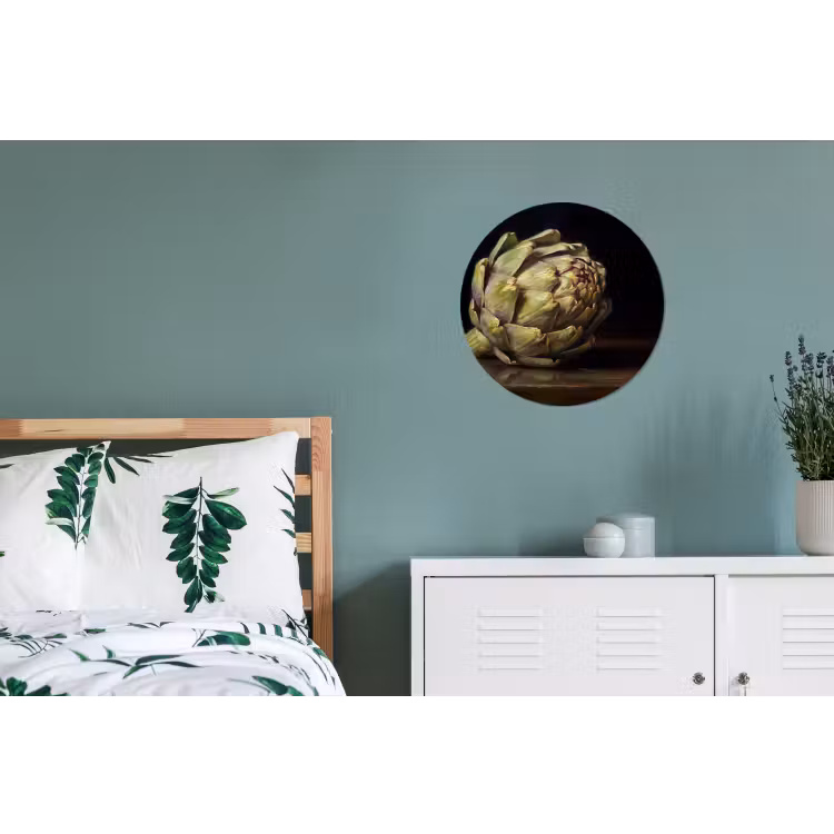 Wall circle - Aluminum - Artichoke - Food - Classic - Artichok - Eten - Klassiek Wandcirkel aluminium klein