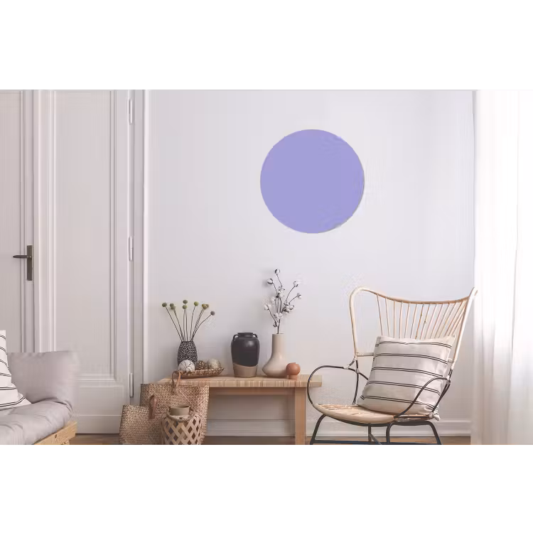 Ceil - Paars - Lila Wandcirkel aluminium klein 190 -woonkamer