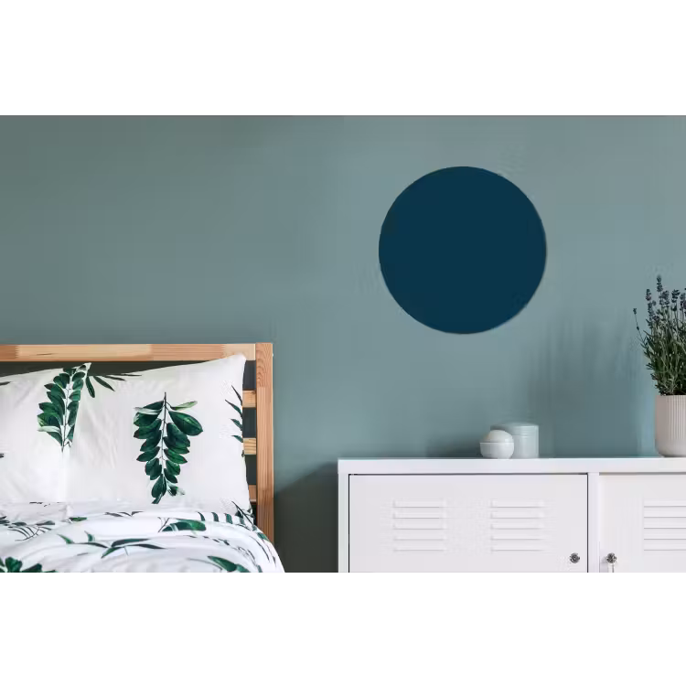 Dark - Indigo - Blauw Wandcirkel aluminium klein 190 -slaapkamer