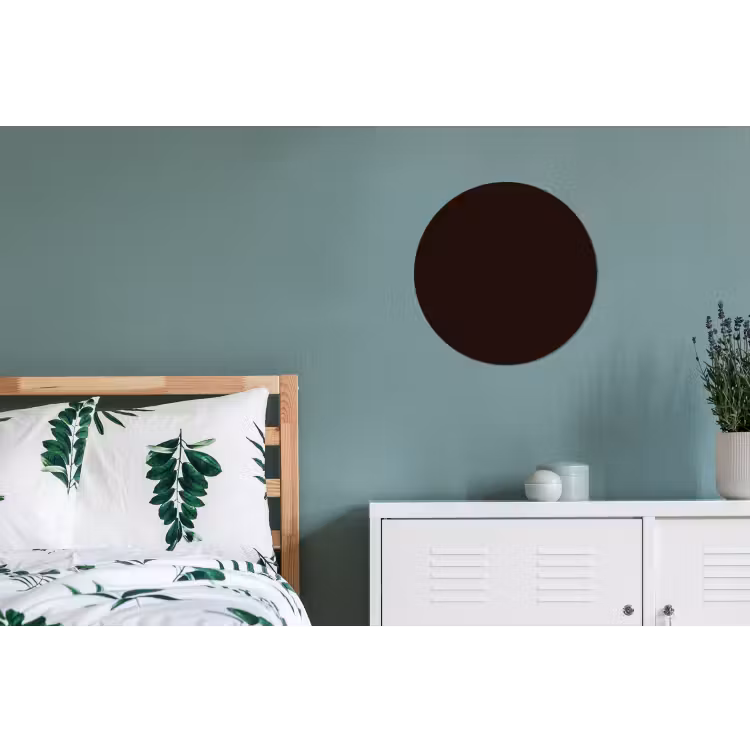 Deep - Obsidian - Bruin Wandcirkel aluminium klein 190 -slaapkamer