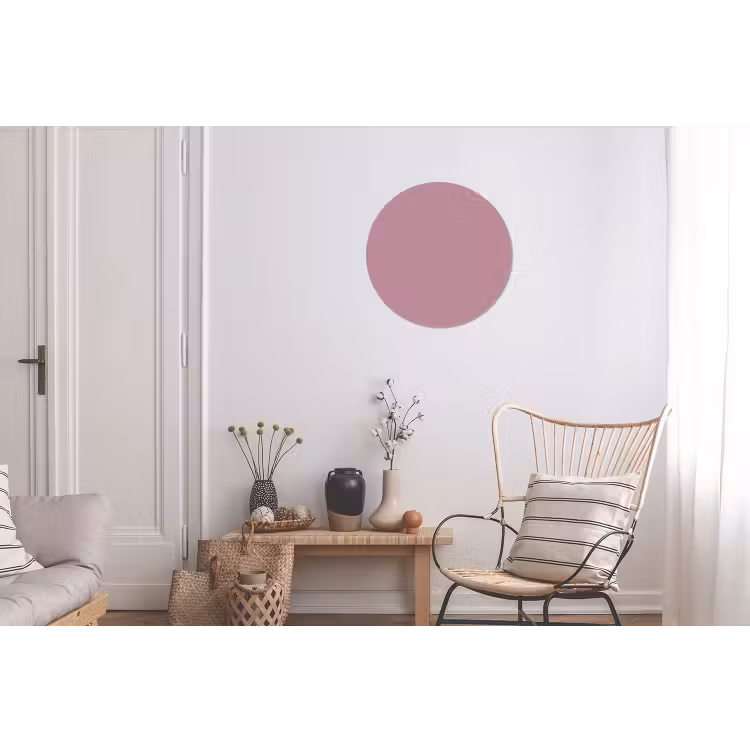 Dusty - Mauve - Paars Wandcirkel aluminium klein 190 -woonkamer