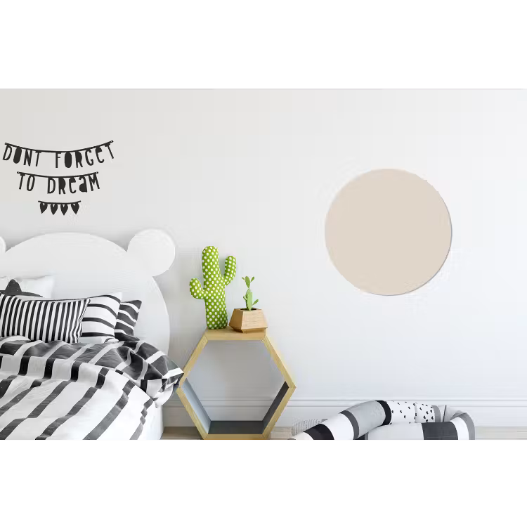 Fresh - Linen - Nude Wandcirkel aluminium klein 190 -kinderkamer