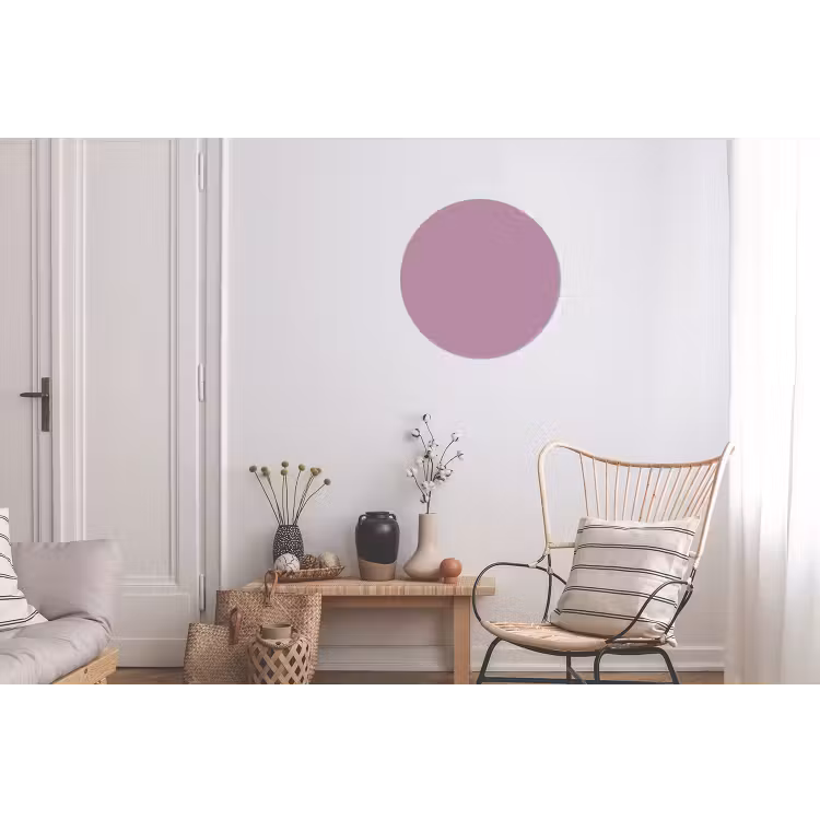 Lilac - Paars - Mauve Wandcirkel aluminium klein 190 -woonkamer