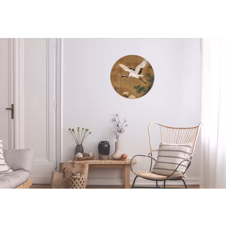 Oosters - Elegant - Kleurrijk Wandcirkel aluminium klein -woonkamer