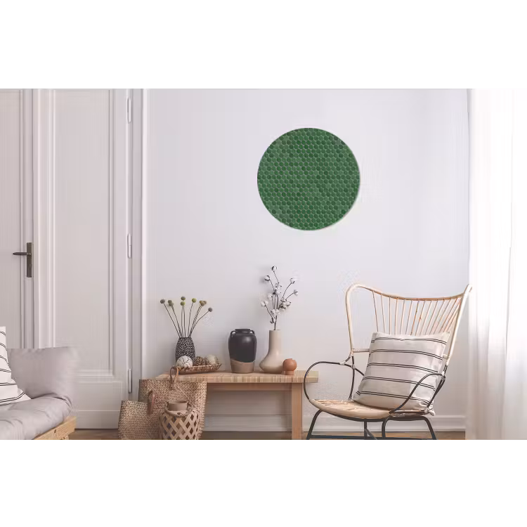 Penny - Mozaïek - Bosgroen - Green Wandcirkel aluminium klein 190 -woonkamer