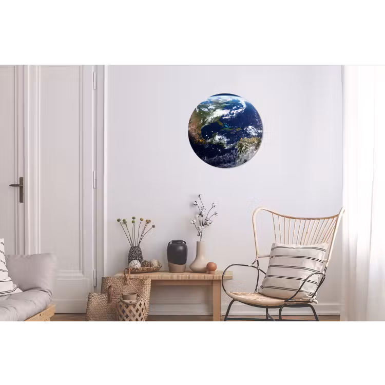 Wall circle - Aluminum - Planet - Space - Cosmos - Planeet - Ruimte - Kosmos Wandcirkel aluminium klein