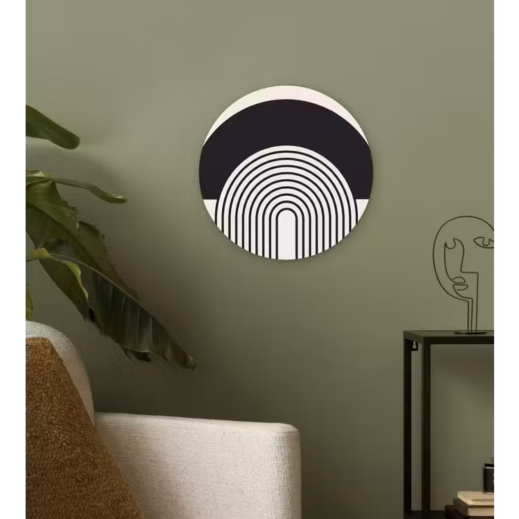 Wall circle - Glass - Abstract - Arch - Modern - Abstract - Boog - Modern Wandcirkel plexiglas klein