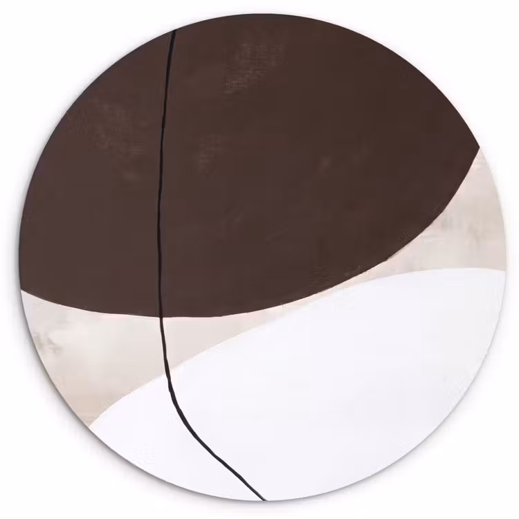 Wall circle - Glass - Abstract - Forms - Modern - Abstract - Vormen - Modern Wandcirkel plexiglas klein