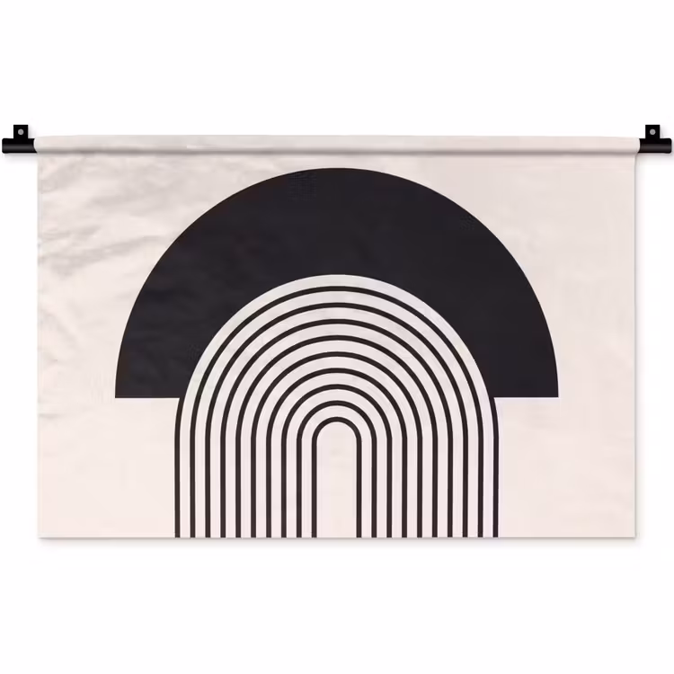 Wall Hanging - Abstract - Arch - Modern - Abstract - Boog - Modern Wandkleed katoen klein