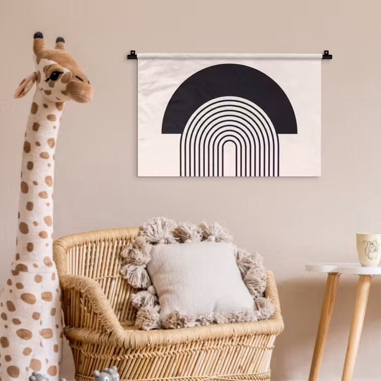 Wall Hanging - Abstract - Arch - Modern - Abstract - Boog - Modern Wandkleed katoen klein