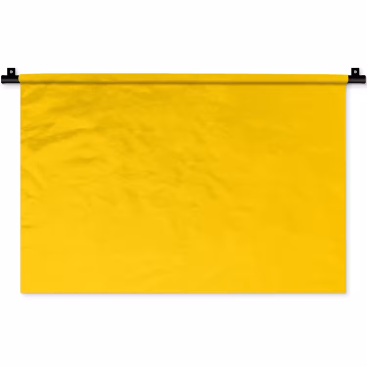Antique - Gold - Geel Wandkleed katoen klein 269 -zz3d