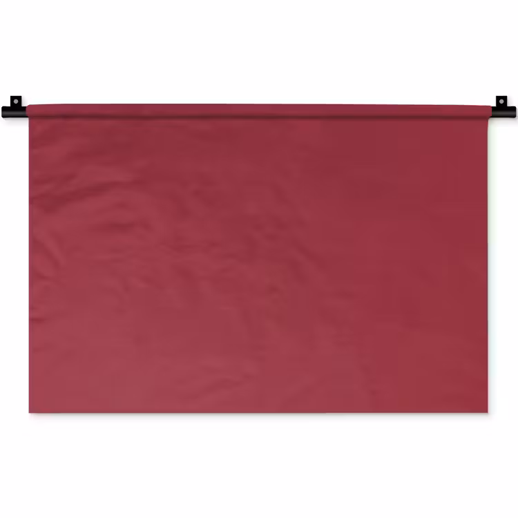 Antique - Ruby - Rood Wandkleed katoen klein 269 -zz3d