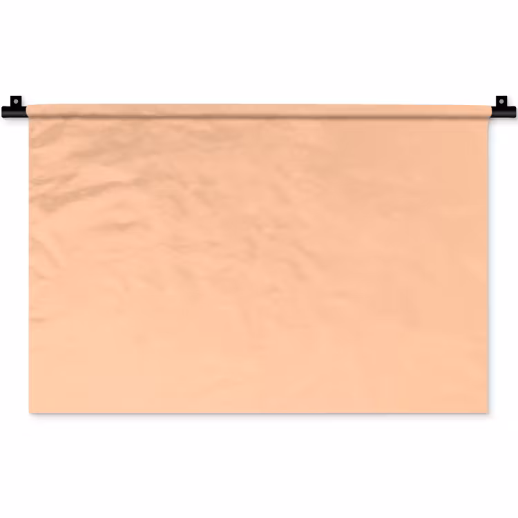 Apricot - Blush - Nude Wandkleed katoen klein 269 -zz3d