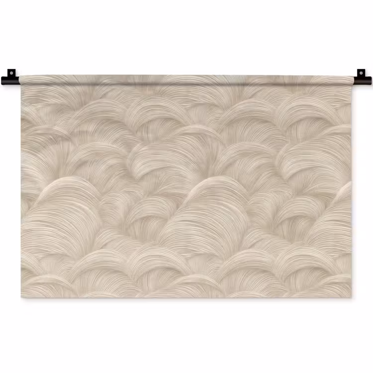 Bogen - Patroon - Beige Wandkleed katoen klein 269 -zz3d