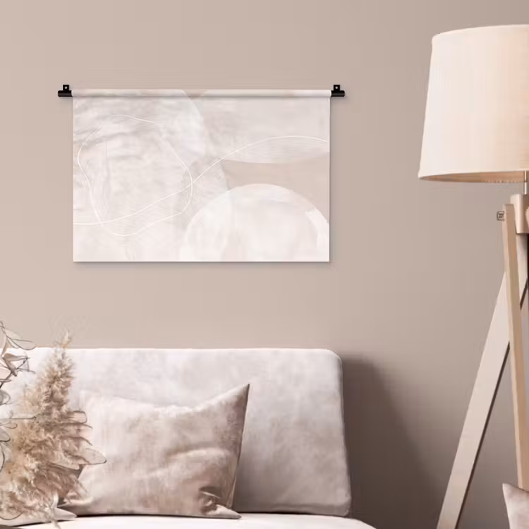 Wall Hanging - Art - Lines - Modern - Kunst - Lijnen - Modern Wandkleed katoen klein