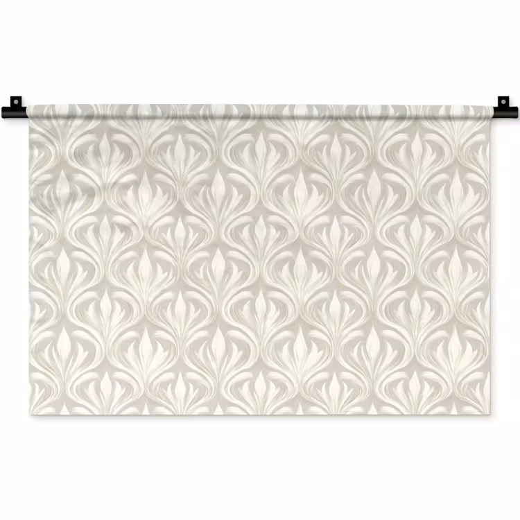 Barok - Patroon - Beige Wandkleed katoen klein 269 -zz3d