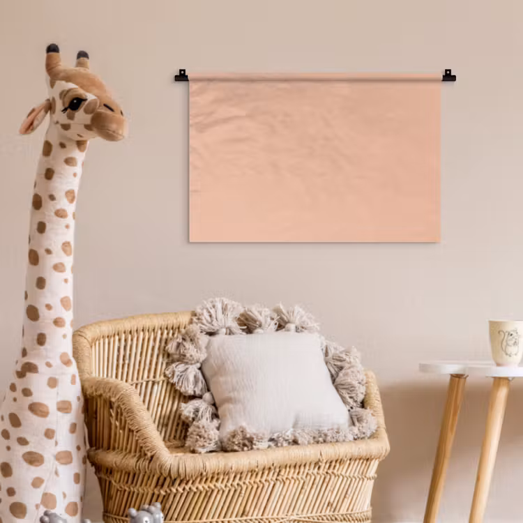Blush - Terracotta - Nude Wandkleed katoen klein 269 -wsfeer5_kind