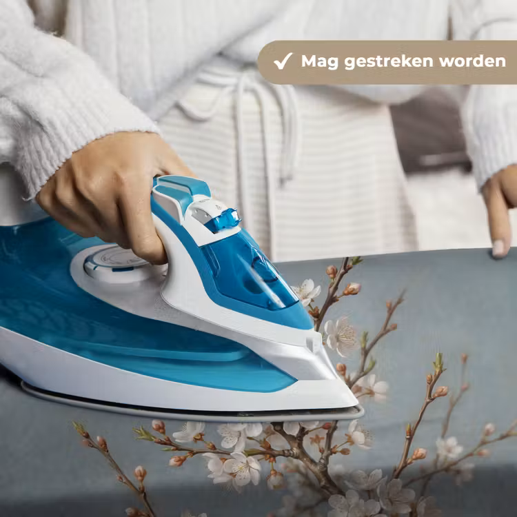Botanisch - Stilleven - Blauw Wandkleed katoen klein -sfeer9