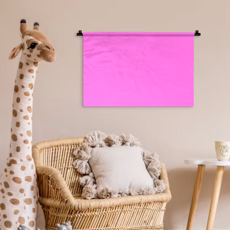 Bright - Orchid - Roze Wandkleed katoen klein 269 -wsfeer5_kind