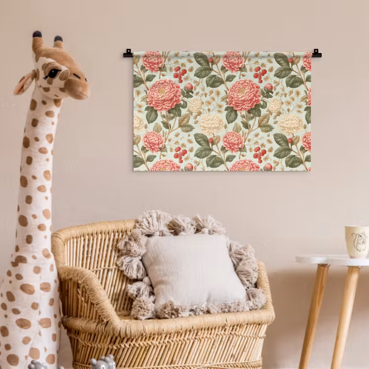 Klassiek - Botanisch - Veelkleurig Wandkleed katoen klein 269 -wsfeer5_kind