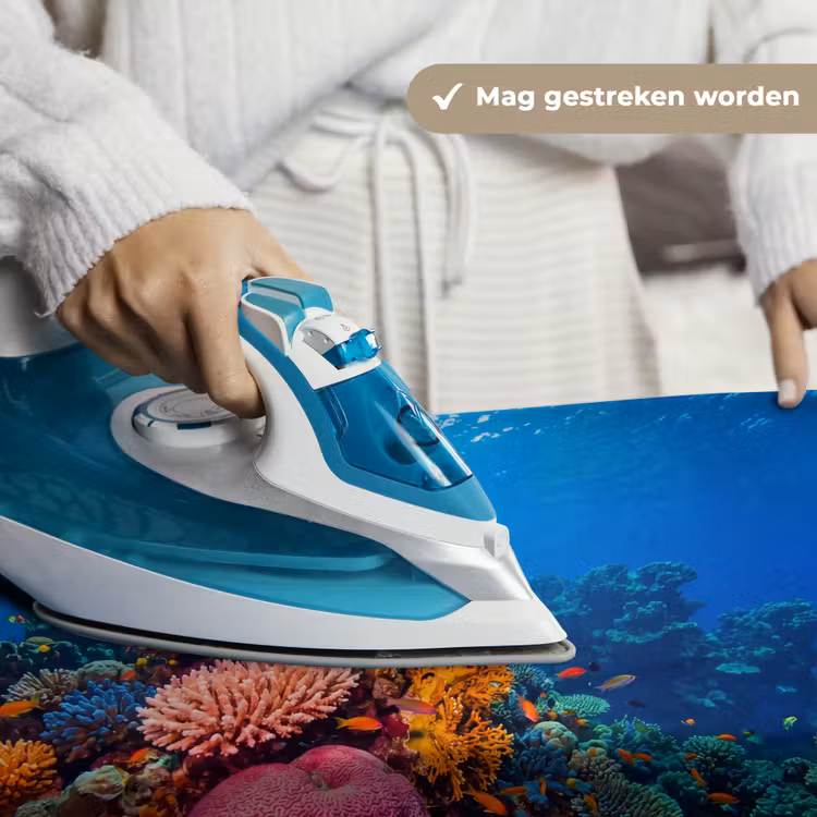 Koraal - Vissen - Oceaan - Natuur - Kleurrijk Wandkleed katoen klein -sfeer9