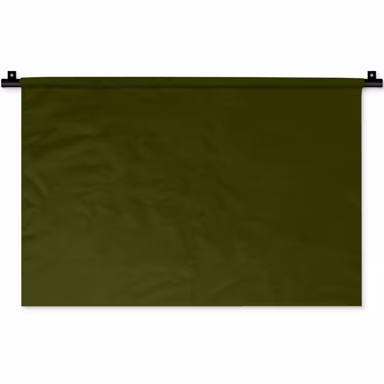 Dark  - Olive - Groen Wandkleed katoen klein 269 -zz3d