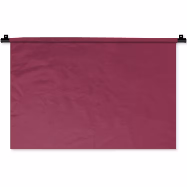 Deep - Rasberry - Rood Wandkleed katoen klein 269 -zz3d