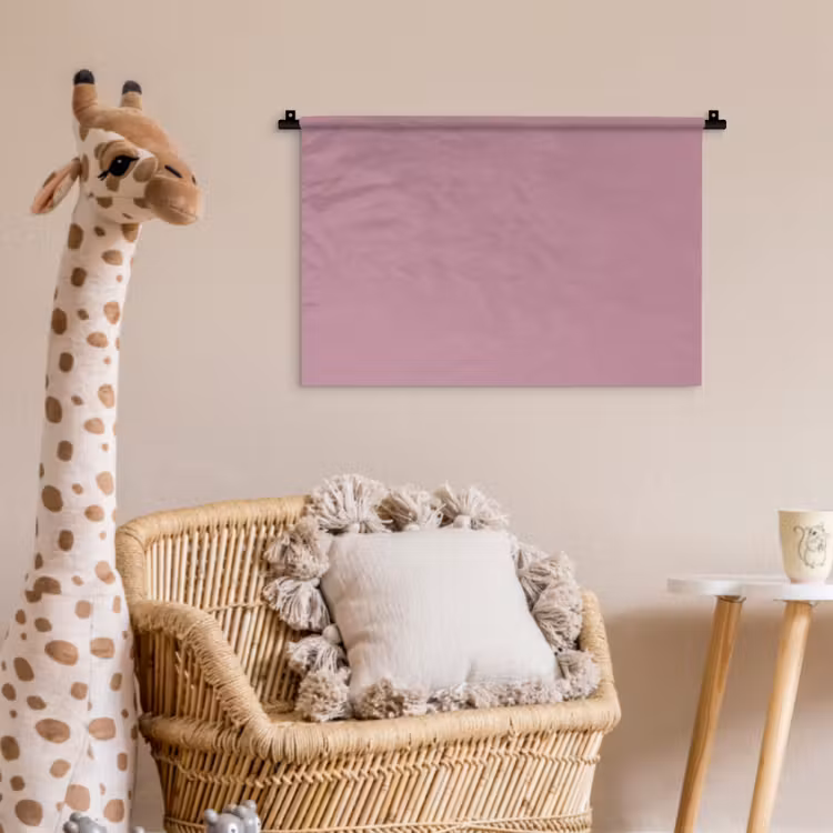 Dusty - Mauve - Paars Wandkleed katoen klein 269 -wsfeer5_kind