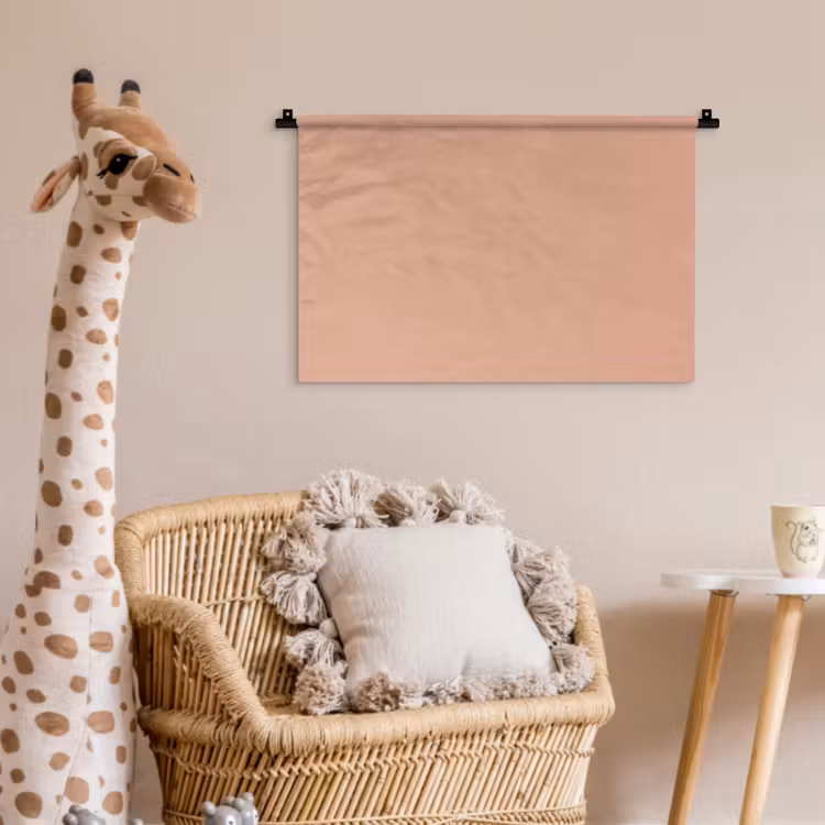 Dusty - Rose - Roze Wandkleed katoen klein 269 -wsfeer5_kind