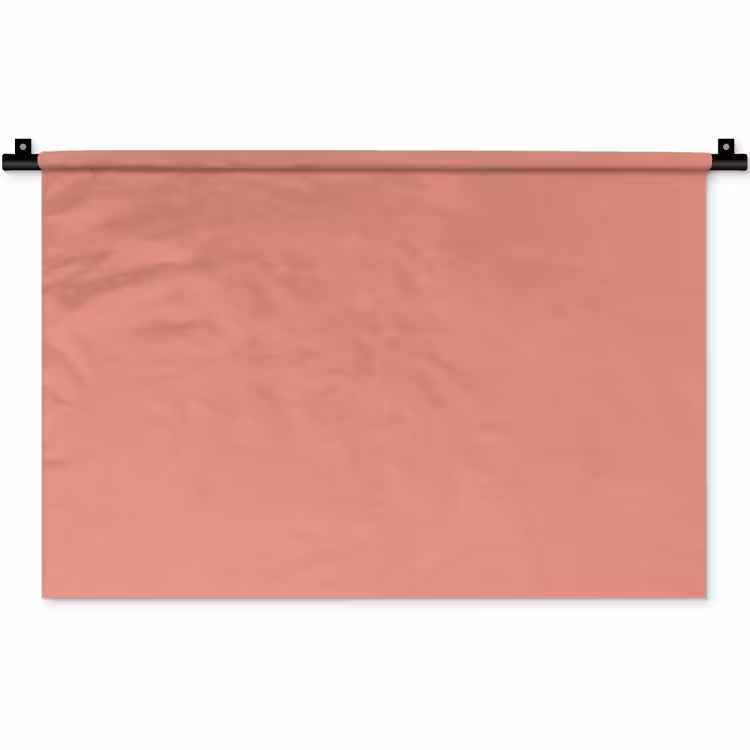 Earthy - Rose - Koraal Wandkleed katoen klein 269 -zz3d
