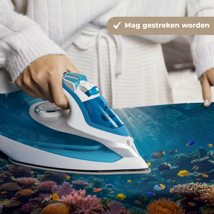 Vis - Koraal - Oceaan - Natuur - Kleurrijk Wandkleed katoen klein -sfeer9