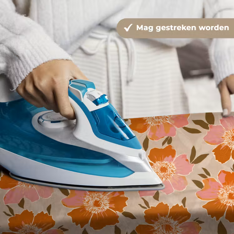 Bloemen - Motief - Retro Wandkleed katoen klein 269 -sfeer9