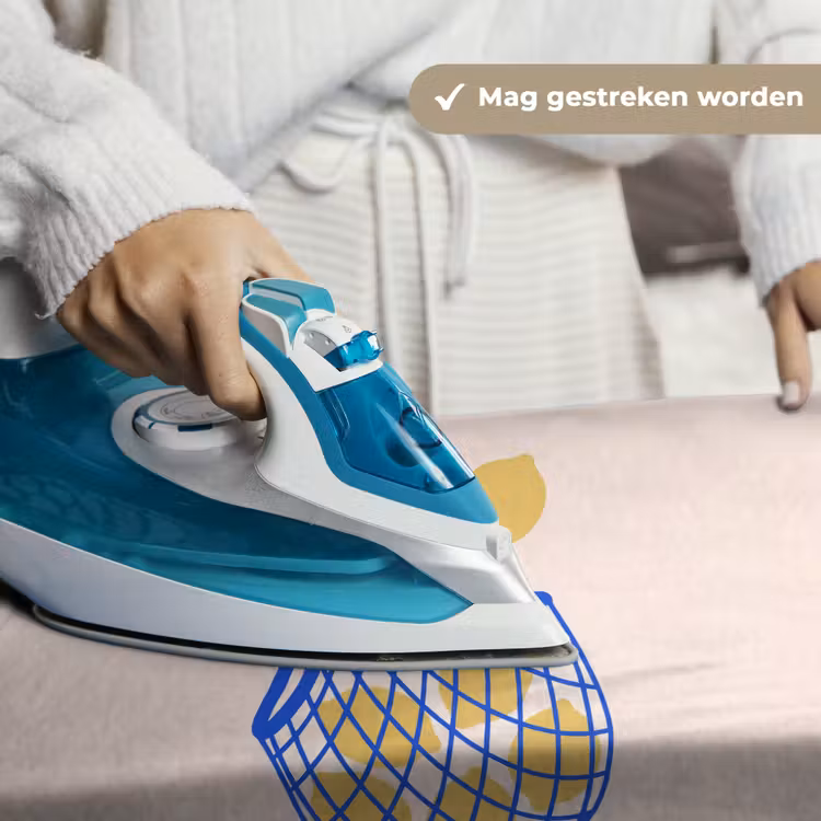 Eten - Citroen - Boodschappen - Abstract - Geel - Blauw Wandkleed katoen klein -sfeer9