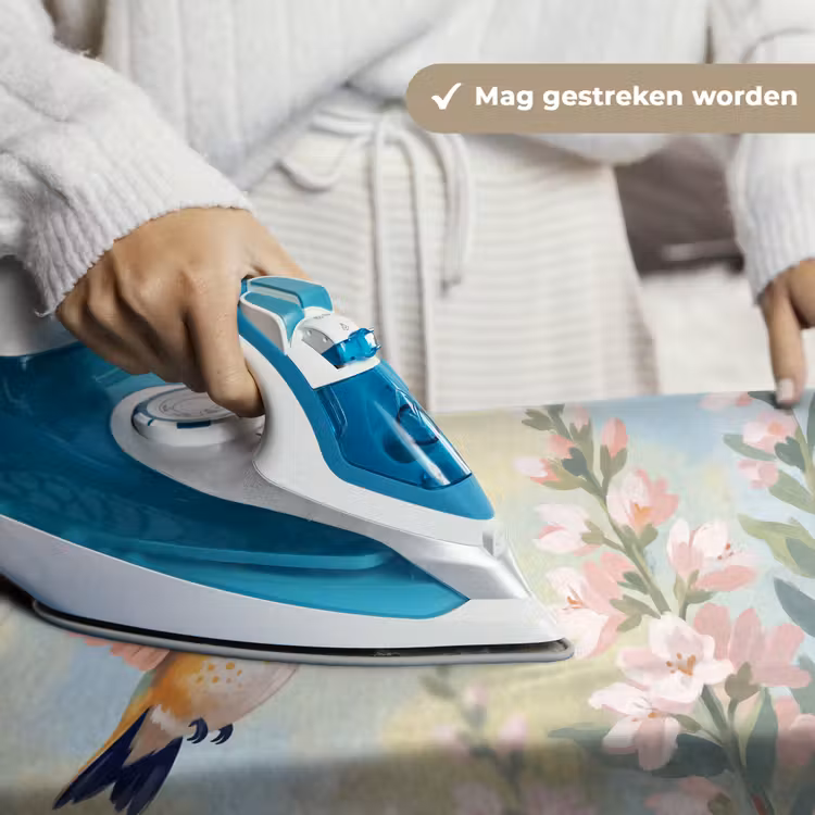 Kolibrie - Illustratie - Kleurrijk Wandkleed katoen klein -sfeer9