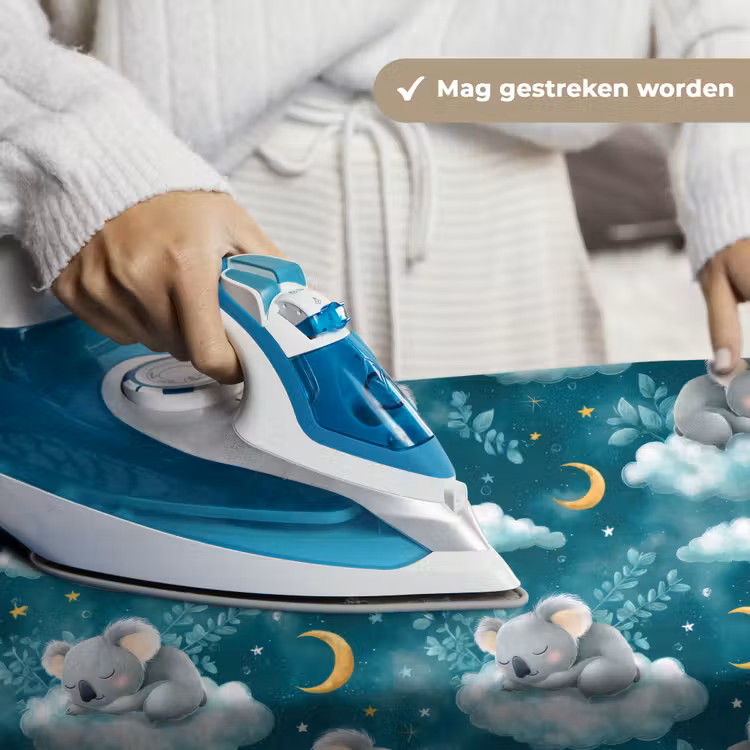 Koala's - Betoverend - Blauw Wandkleed katoen klein 269 -sfeer9
