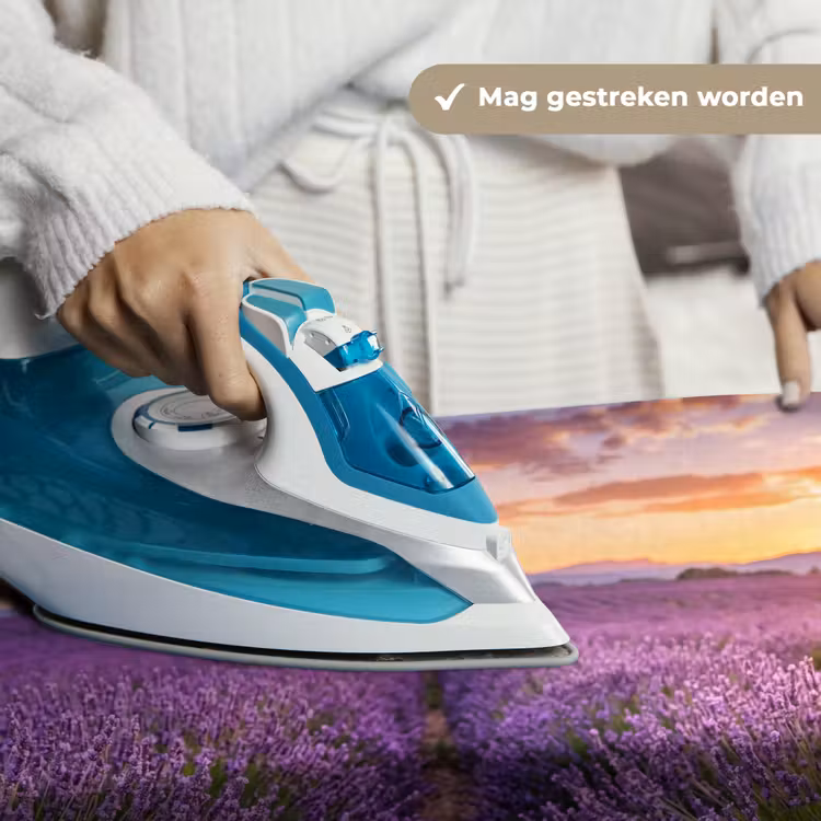 Lavendel - Veld - Natuur - Paars Wandkleed katoen klein -sfeer9