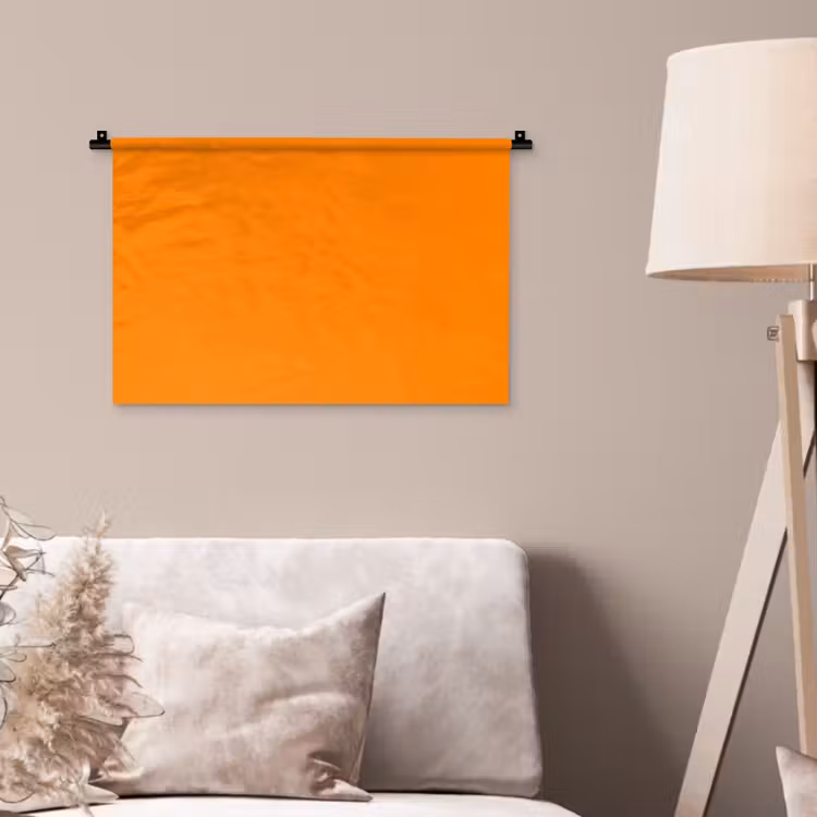 Marigold - Glow - Oranje Wandkleed katoen klein 269 -sfeer4