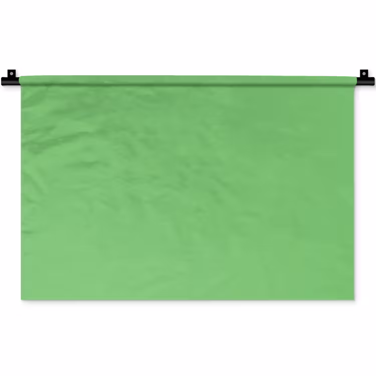 Meadow - Green - Groen Wandkleed katoen klein 269 -zz3d