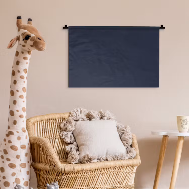 Midnight - Swing - Blauw Wandkleed katoen klein 269 -wsfeer5_kind